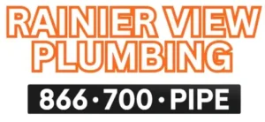 rainier View Plumbing new logo