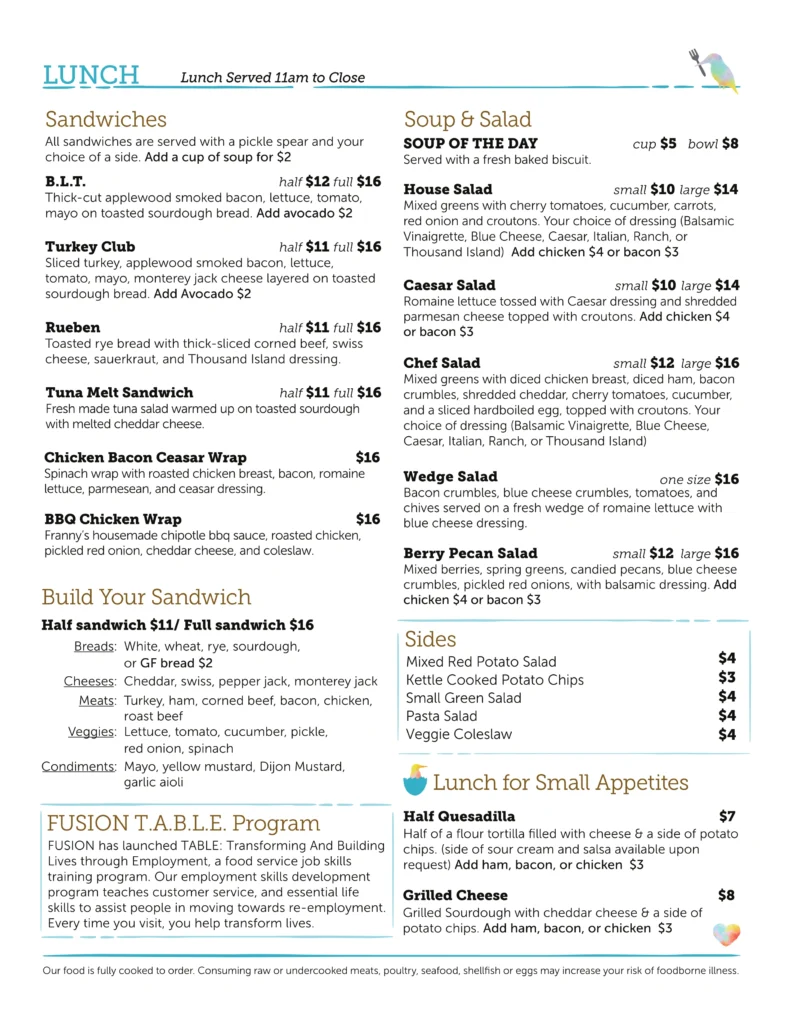 pg 2 pbc menu